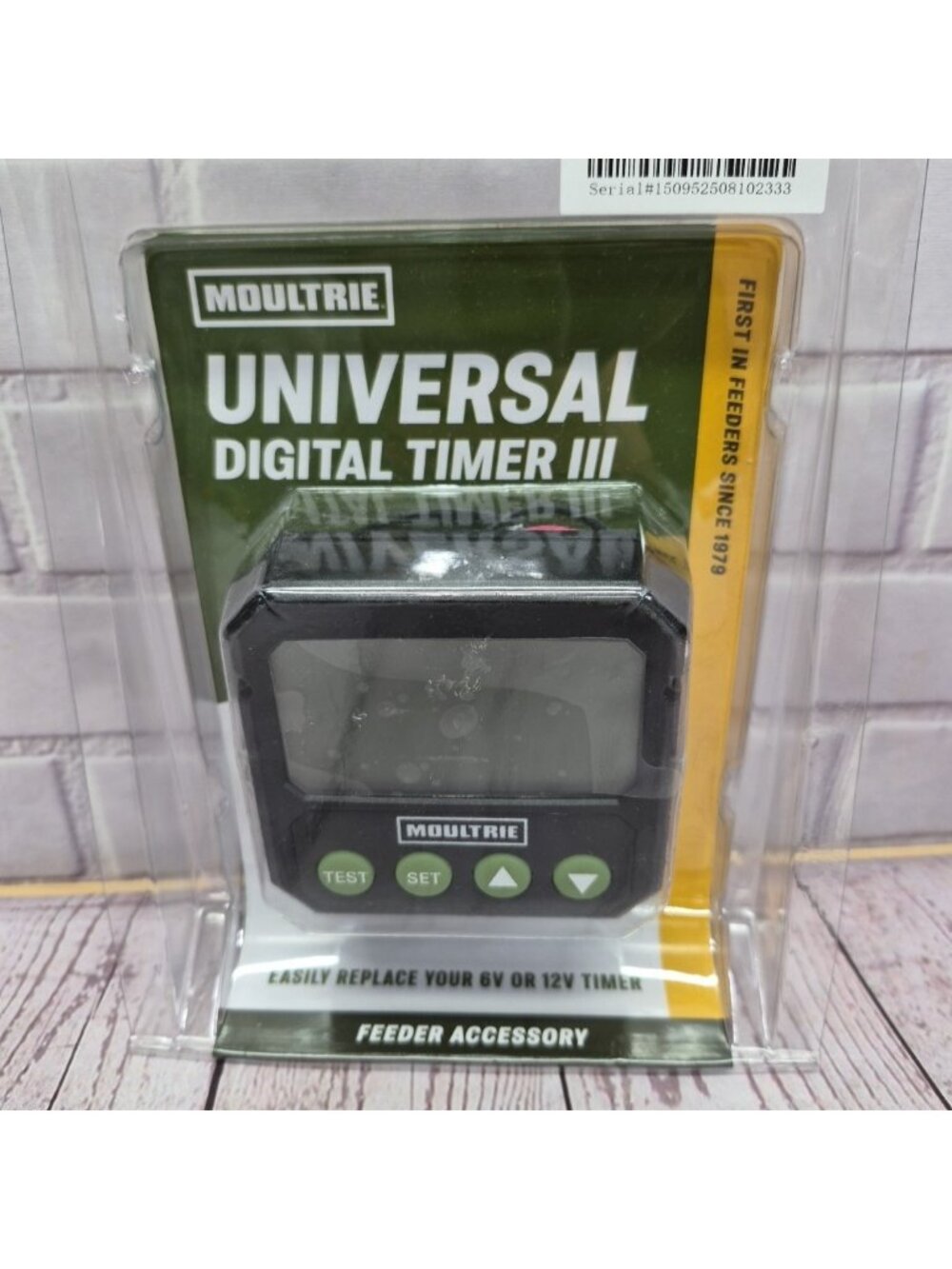 Moultrie Universal Digital Timer III - Deer Feeder Timer - Digital Timer System